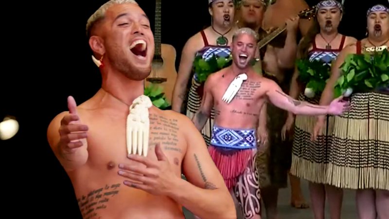 Watch: Stan Walker makes incredible Te Matatini debut, wows crowd with 'beautiful' vocals