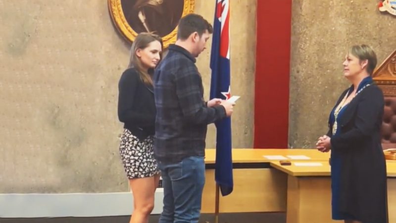WATCH: Welsh guy praised for doing his entire citizenship ceremony in Te Reo