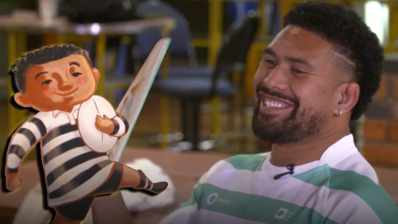 Ardie Savea’s new kid's book based on his childhood will 'encourage kids to chase their dreams'