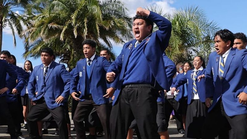 ‘Extraordinary’ Efeso Collins farewelled with powerful haka by his former Auckland high school