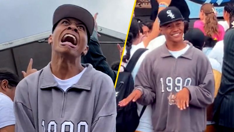 WATCH: This fella is going viral for hyping and cracking up the crowd at Polyfest 2024