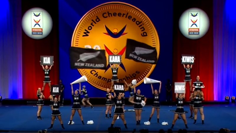 You've gotta see team NZ's performance at the Cheerleading World Champs that secured a medal