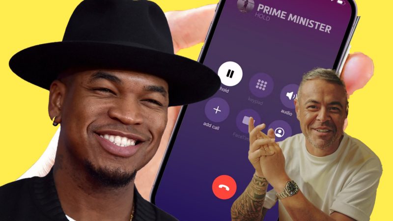 Nickson wows Ne-Yo with his story of putting the Prime Minister on hold for his wife
