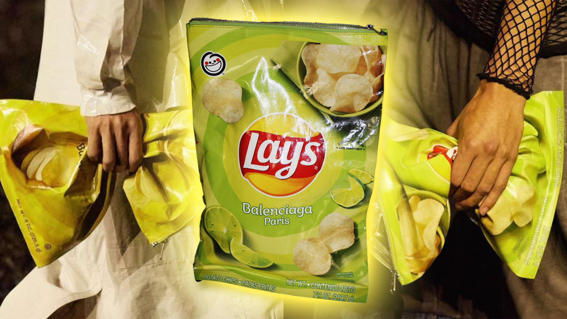 Balenciaga made an $1,800 Lay's potato chip bag