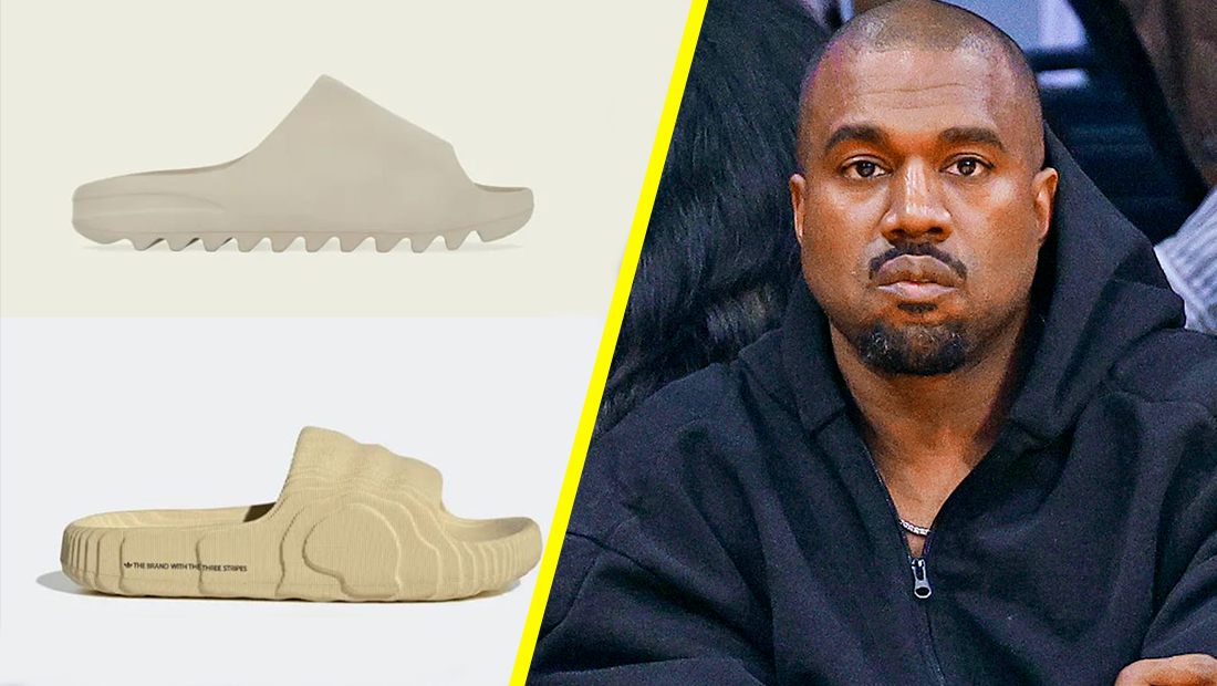 Kanye West blasted Adidas for 'blatantly copying' his Yeezy slide in ...
