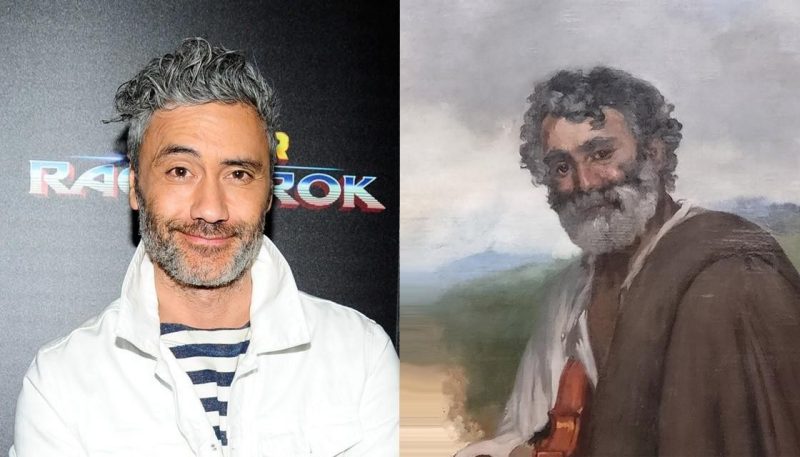 Taika Waititi admits he's a time traveller after a mysterious painting was discovered