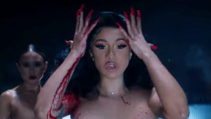 Cardi B goes full frontal in new music video for her track 'Press'