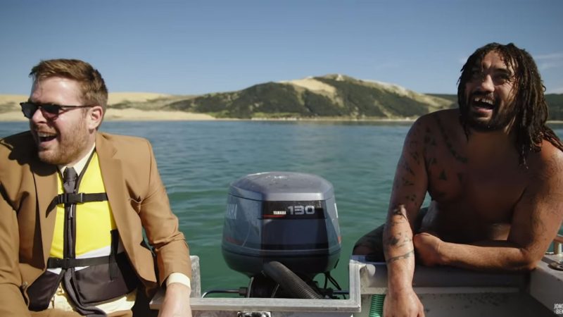 WATCH: Guy Williams tries to find who killed Opo the Dolphin and meets local legend "The Taniwha"