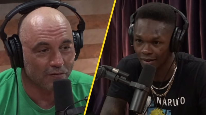 WATCH: Israel Adesanya returns to the Joe Rogan Podcast to talk about who he wants to fight next