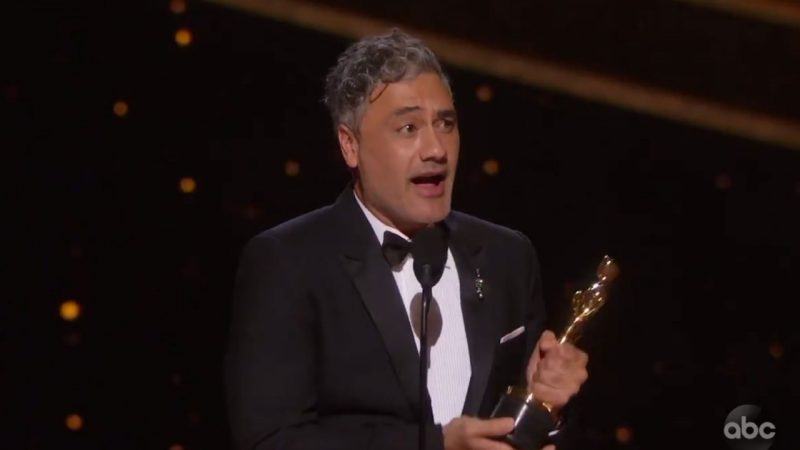 WATCH: Taika Waititi dedicates Oscar win to "all the indigenous kids in the world" during acceptance speech