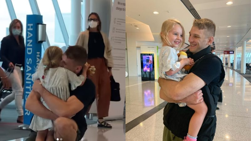 WATCH: Kiwi UFC fighter Dan Hooker reunites with daughter after months apart