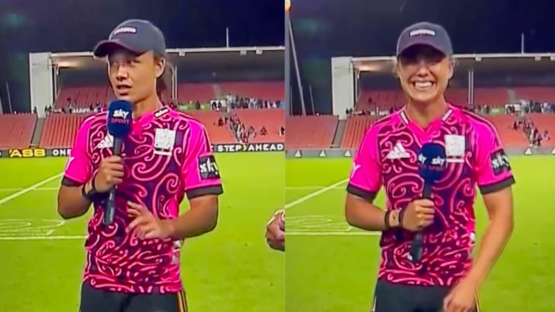 WATCH: Ruby Tui delivers yet another hilarious post-match interview after winning Super Rugby Aupiki