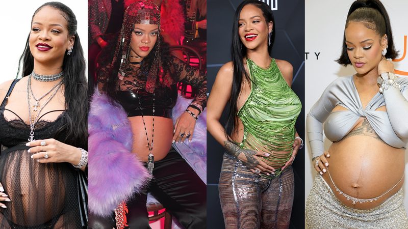 Rihanna's baby is due any day - here's 10 of her most fire pregnancy fits 