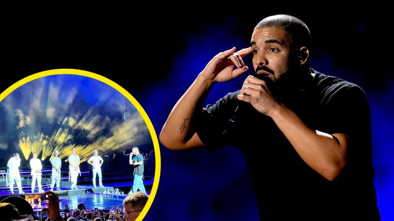 'I Want It That Way': Drake joins The Backstreet Boys surprising his home town