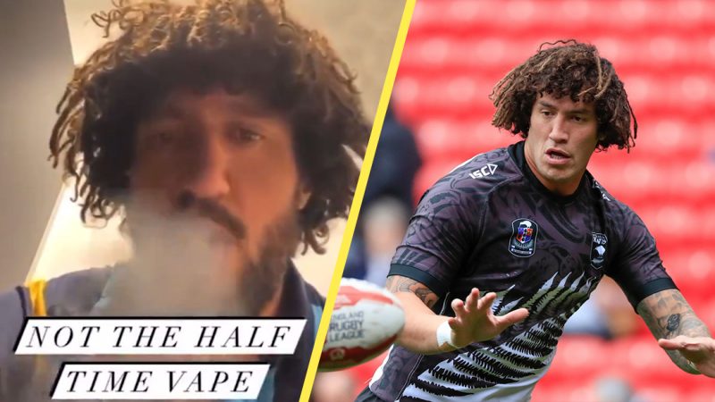 Kiwi NRL player Kevin Proctor sacked from Titans for halftime vaping video