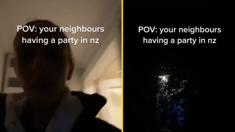Kiwi Tiktoker captures her neighbours beautifully singing at a shed party