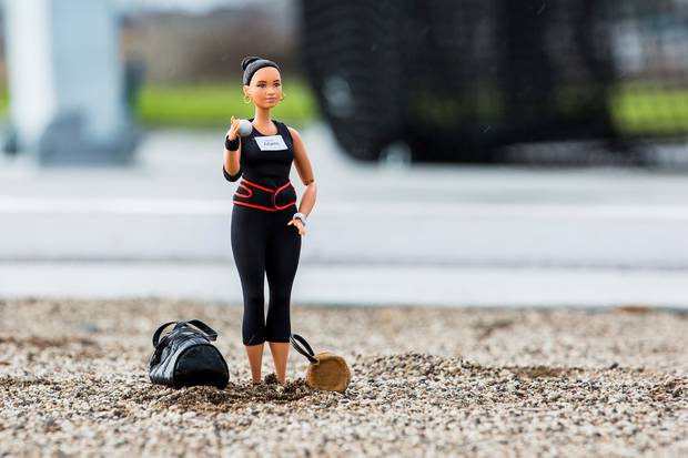 Barbie have created a Dame Valerie Adams doll to honour her successes 