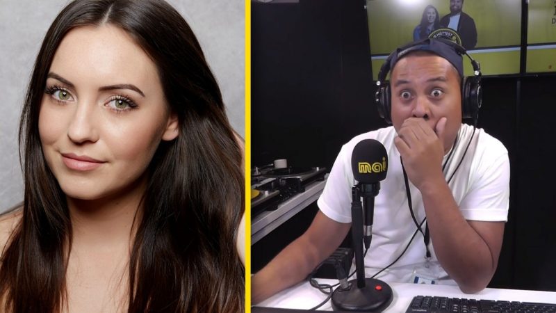 Caller awkwardly gets snapped fan-girling over Lily by his missus live on air