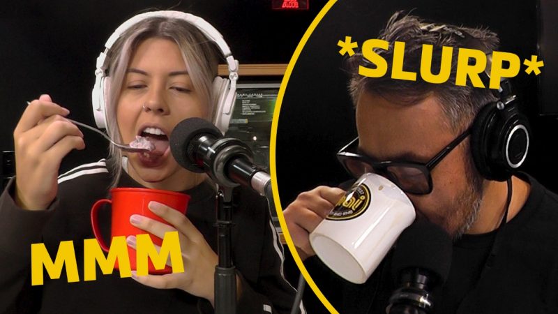 Nickson and Tegan have an off-air ASMR moment