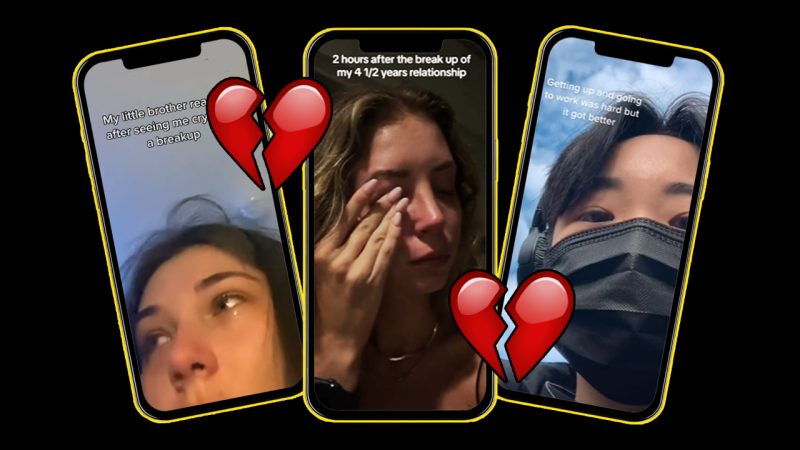 People are documenting their breakups on TikTok and it's inspiring and relatable AF