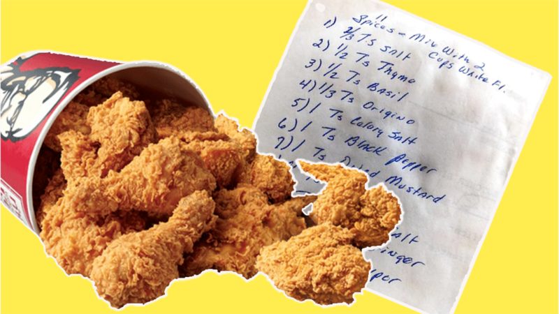 The secret is out: KFC's iconic 11 herbs and spices Recipe has been accidentally leaked
