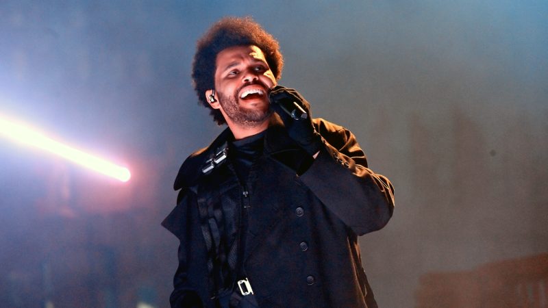 'Devastating!': The Weeknd tears up as he's forced to end concert early after losing his voice