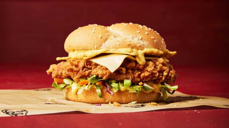 KFC has launched a brand new 'Zinger Crunch Burger' and we got to try it