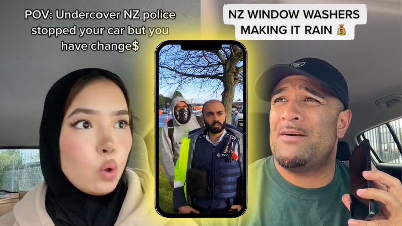 WATCH: Kiwis react to the cops who posed as window washers