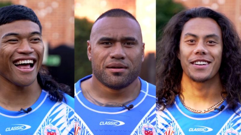 WATCH: Toa Samoa squad share the correct pronunciation of their names