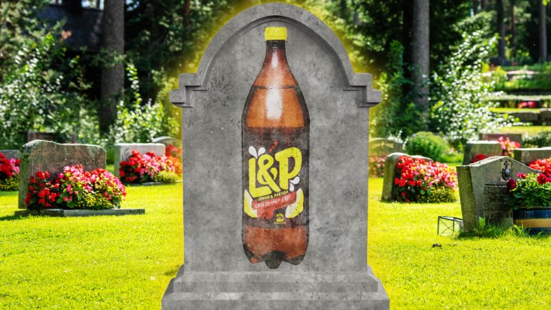 L&P are gapping the brown bottle forever, but it's for the best