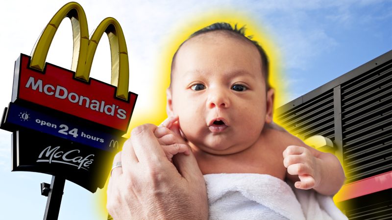 ‘We're going to name her nugget’: US woman's unreal story of giving birth in McDonald's toilet