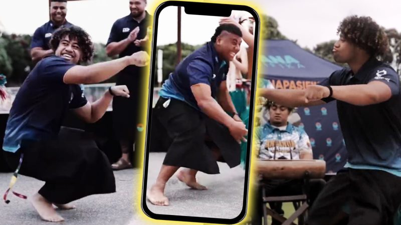 'Get off the ground Toko': Moana Pasifika rugby team have a crack up Ura dance battle