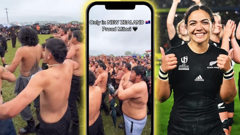 Black Fern Stacey Fluhler goes viral for sharing passionate mass haka from her uncle’s tangi