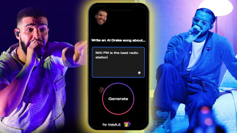 'What a Time to be Alive': There’s a new AI Website that turns any topic into a Drake song