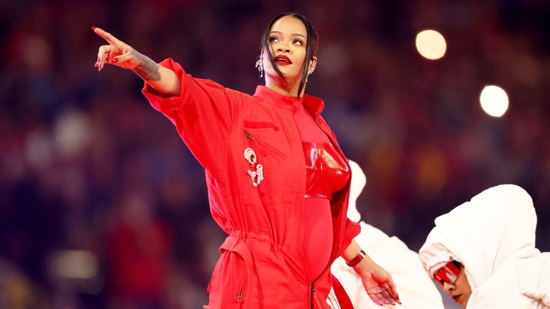 Rihanna confirms she's pregnant after baby bump sent fans crazy during Super Bowl halftime show