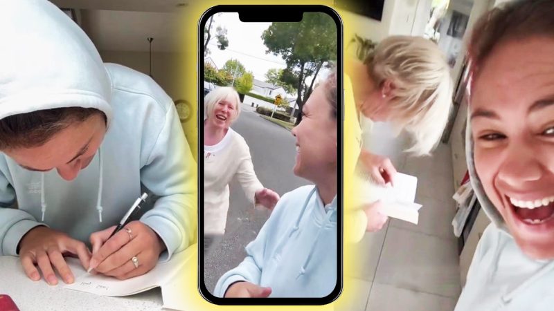 ‘So happy’: Ruby Tui goes to fan’s house and signs her book after being spotted on the street