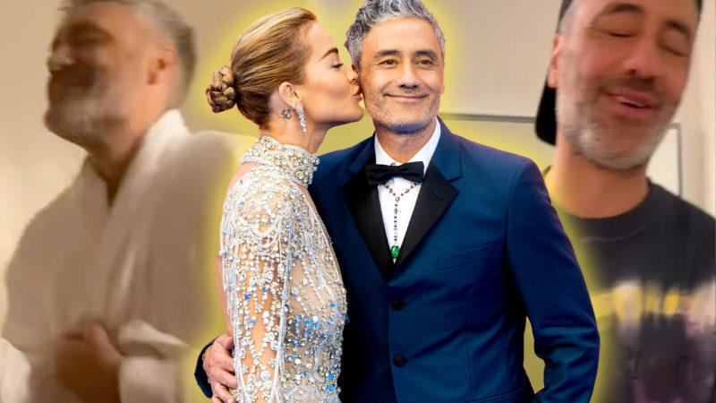 Taika Waititi's V-Day tribute to Rita Ora scaring the crap out of him will make you crack up