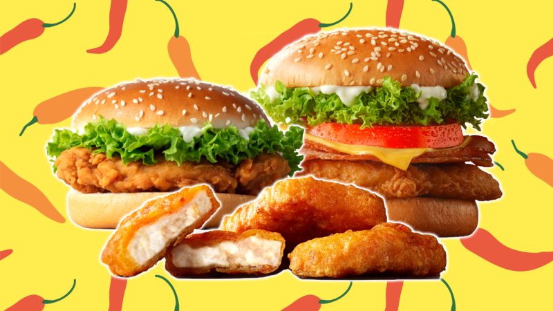 McDonald's have added spicy nugs to their menu, so my weekend feeds just got a whole lot hotter