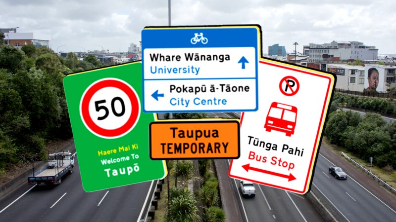 'Affirming te reo Māori': Here's what NZ's bilingual road signs might look like