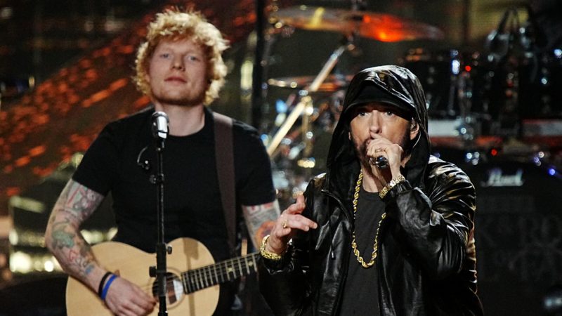 Ed Sheeran reveals the Eminem album that 'cured' his stutter