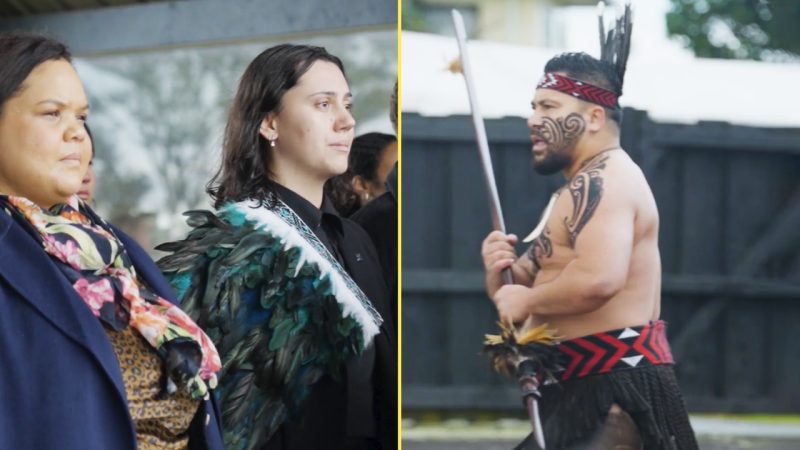 ‘Hamilton’ musical cast and crew welcomed to Tāmaki Makaurau with emotional pōwhiri at marae