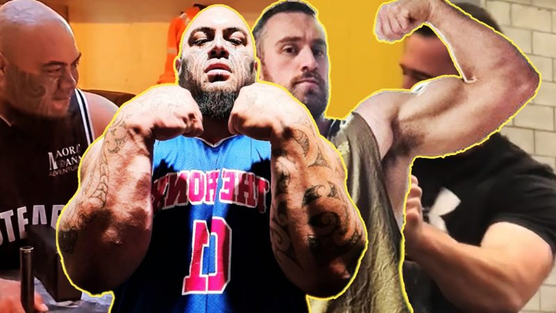 There are absolute units competing in an Aotearoa Arm Wrestling tournament this month