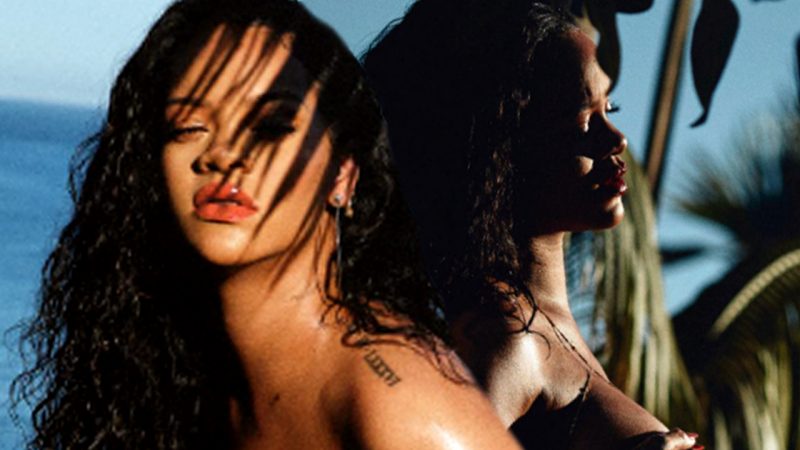 Rihanna shares jaw-dropping baby bump pics in iconic nearly nude pregnancy shoot