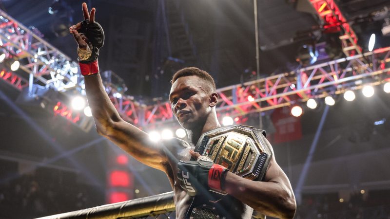 Israel Adesanya's new 'vulnerable' documentary shows 'sides of him never before seen'