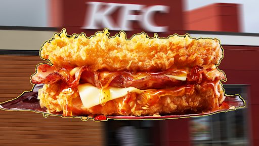 KFC just dropped a sweet new Double Down flavour, and it's actually mean