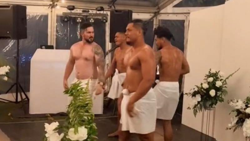 WATCH: Palagi groom ‘shocks’ Samoan family by mastering Fa'ataupati slap dance for his wedding