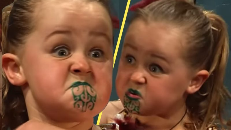 Little girl goes viral for her 'fierce' and 'hearty' pukana that's giving us all the chills