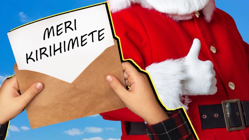 This year Santa will reply in te reo Māori to Kiwi kids who send him their wish lists