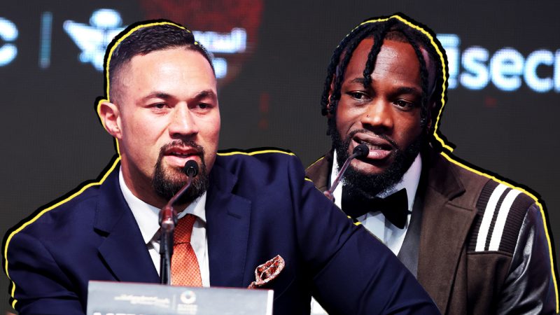 'He's in my way': Joseph Parker and Deontay Wilder talk big game ahead of heavyweight fight