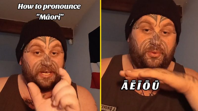 Guy goes viral for 'clearest and best' tutorial on how to pronounce 'Māori' in under a minute